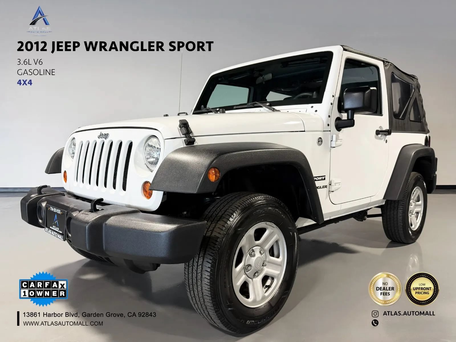 Used 2012 Jeep Wrangler Sport