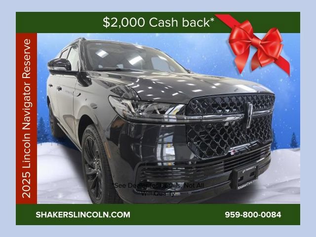 New 2025 Lincoln Navigator Reserve w/ Jet Appearance Package