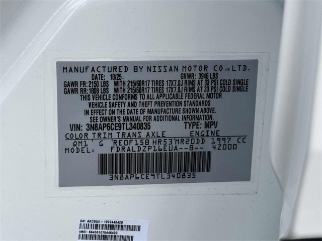 New 2026 Nissan Kicks SV w/ Cold Weather Package image 24