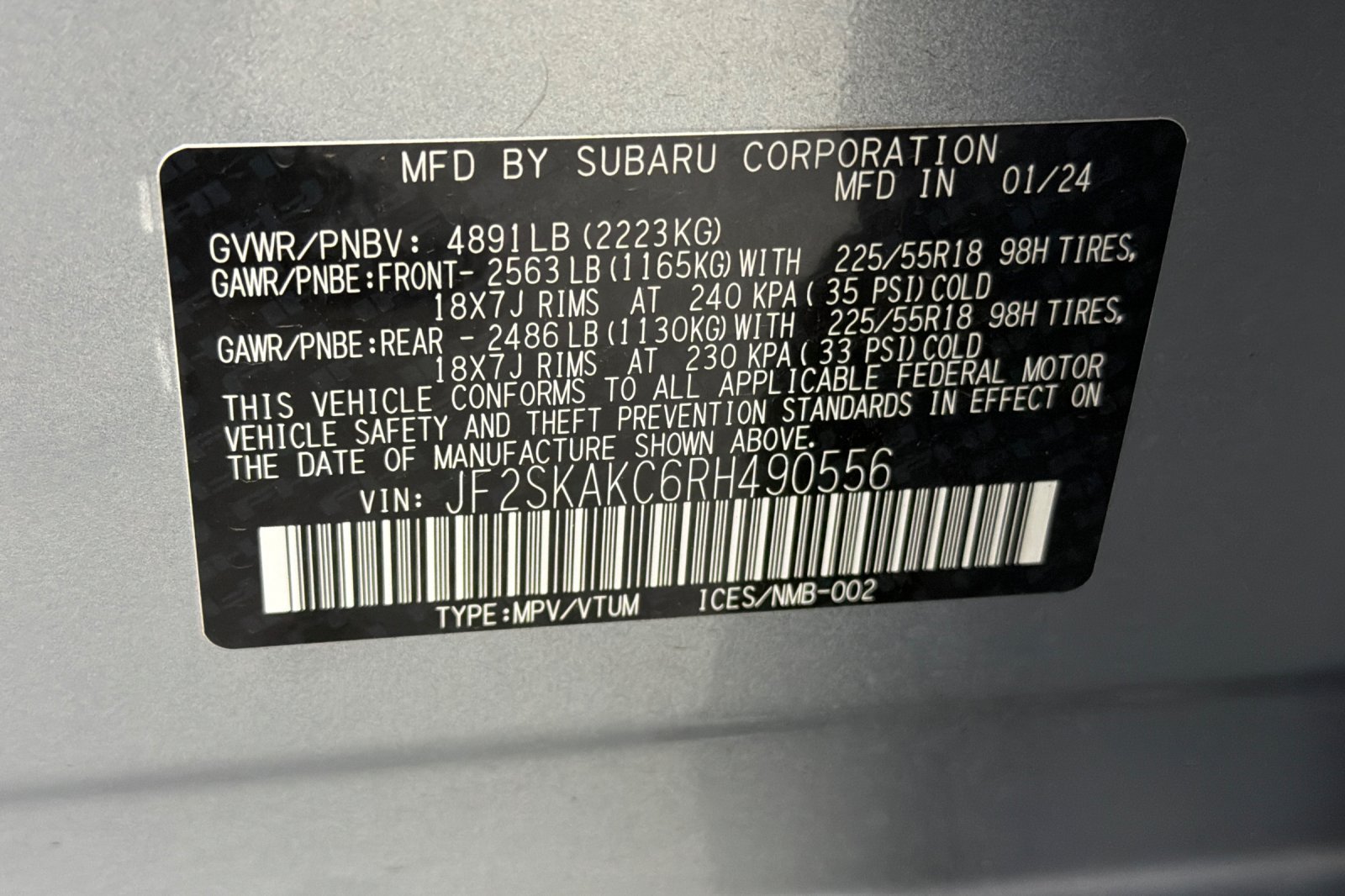 Used 2024 Subaru Forester Limited AWD/4WD image 27