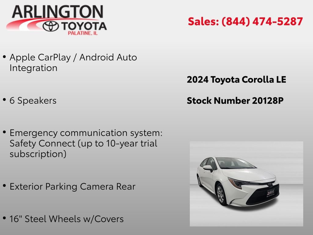 Used 2024 Toyota Corolla LE FWD image 4