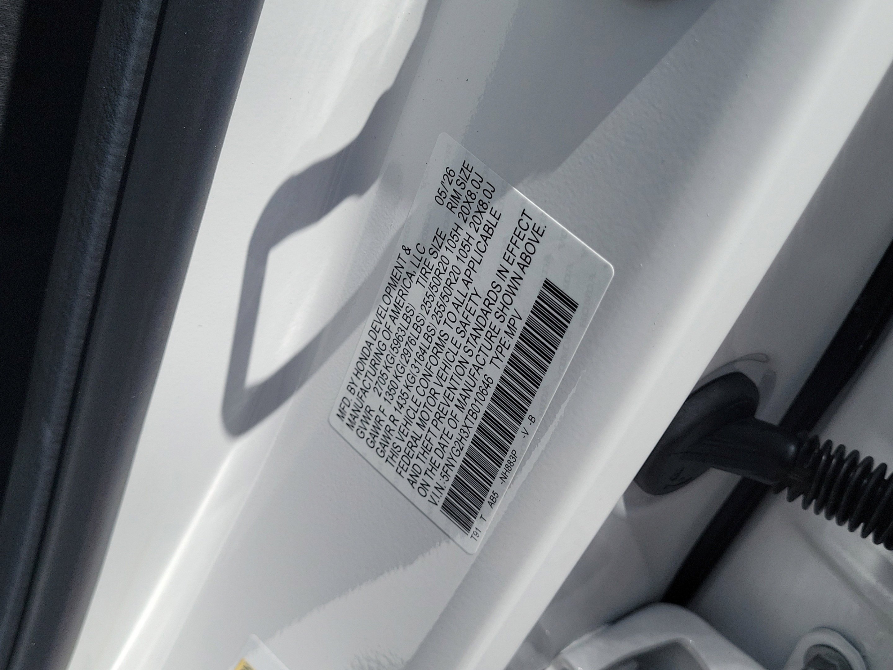 New 2026 Honda Pilot Sport image 32