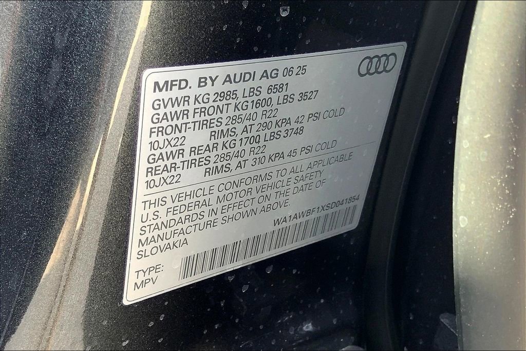 New 2025 Audi SQ8 Premium Plus image 19