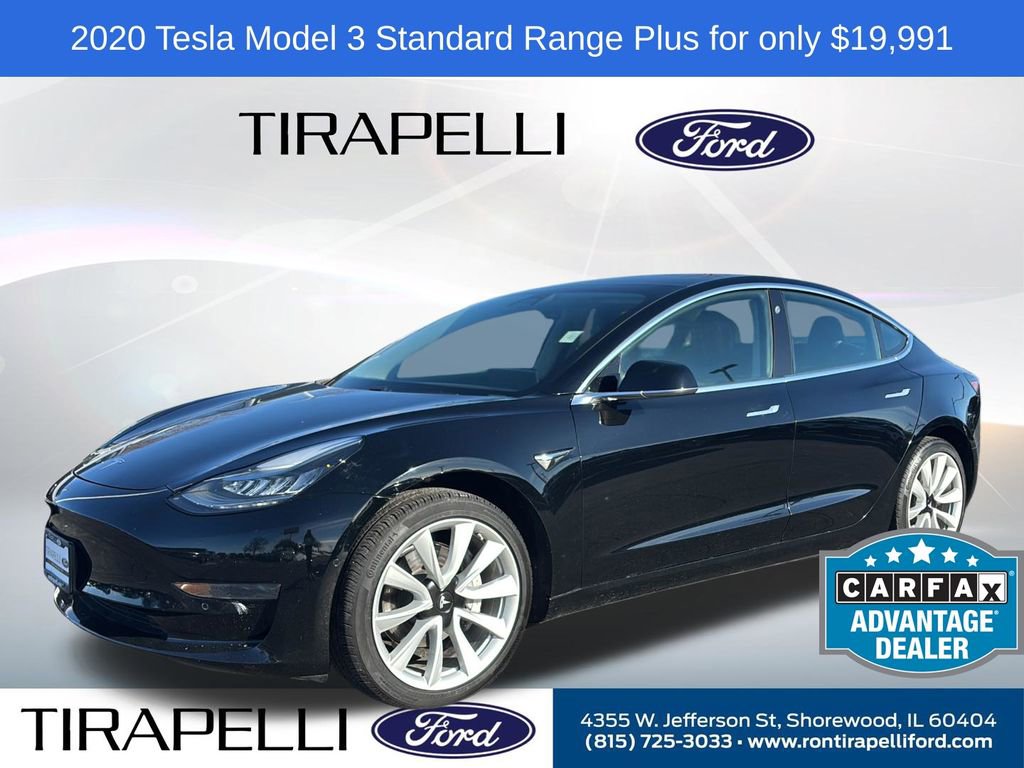 Used 2020 Tesla Model 3 Standard Range Plus image 1