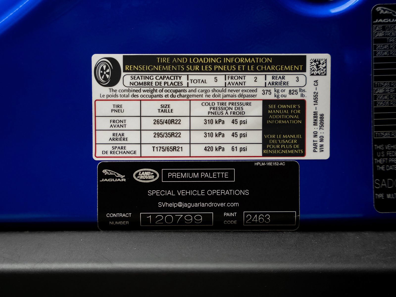 Used 2025 Jaguar F-PACE SVR 575 Edition AWD/4WD image 63