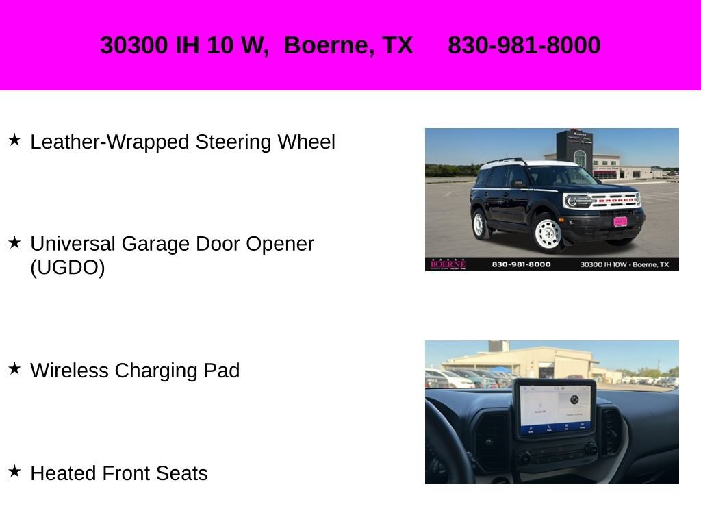 Used 2023 Ford Bronco Sport Heritage w/ Heritage Convenience Package AWD/4WD image 20