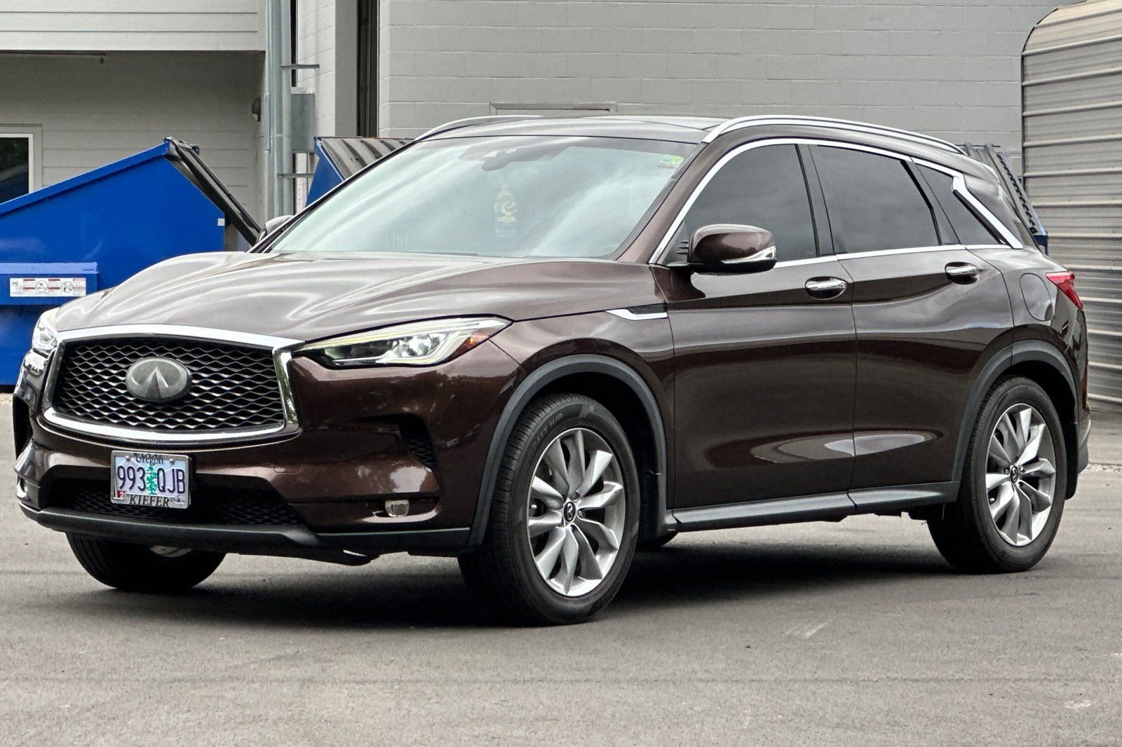 Used 2020 INFINITI QX50 Luxe w/ Navigation Package FWD image 8