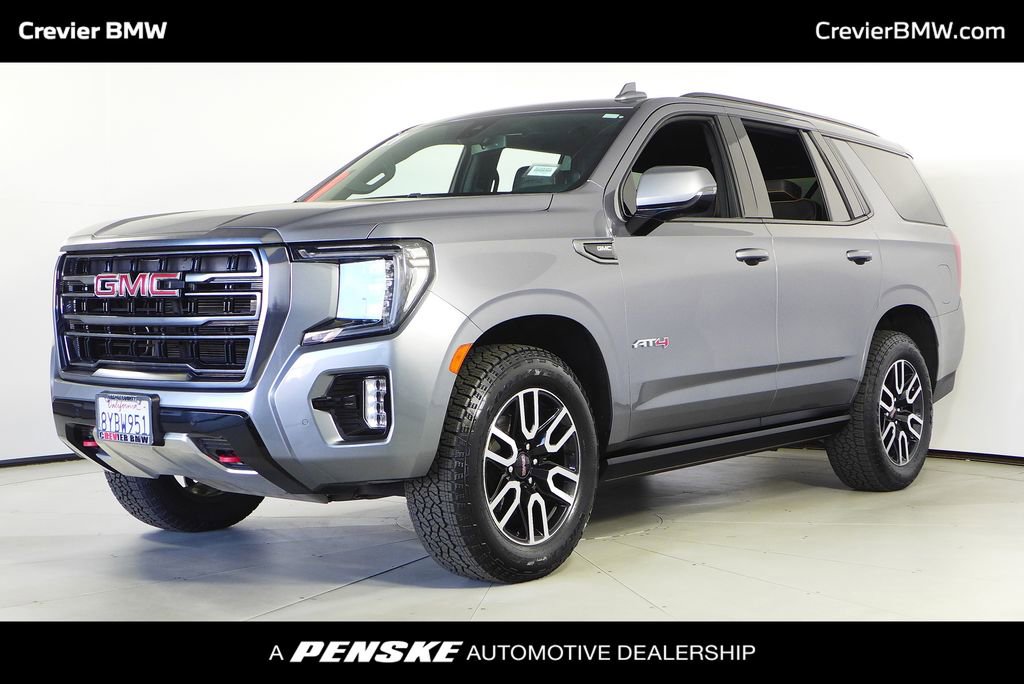 Used 2021 GMC Yukon AT4 w/ Rear Media and Nav Package