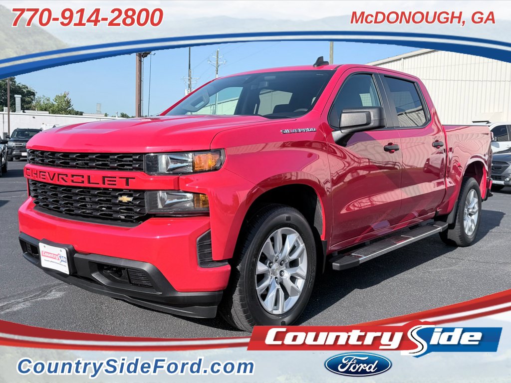 Used 2022 Chevrolet Silverado 1500 Custom RWD image 1