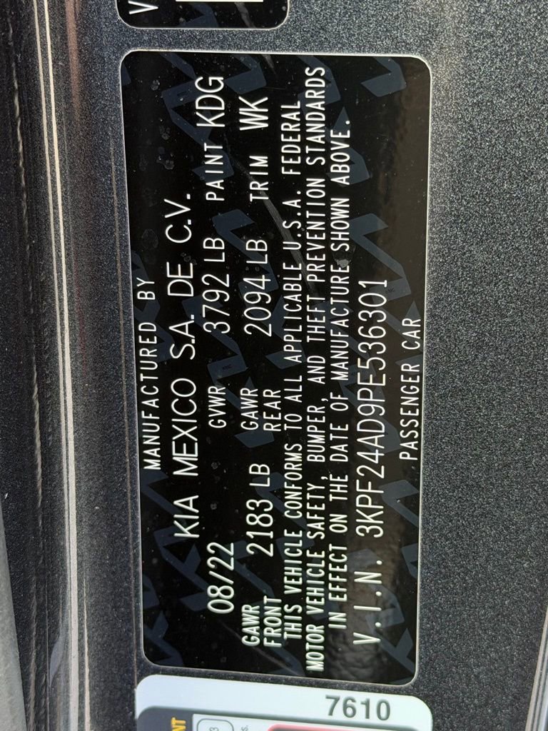 Used 2023 Kia Forte LXS image 24