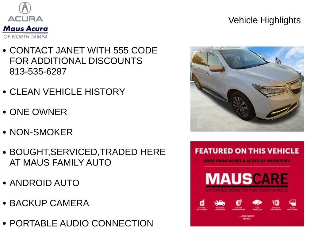 Used 2014 Acura MDX SH-AWD w/ Technology Package image 8