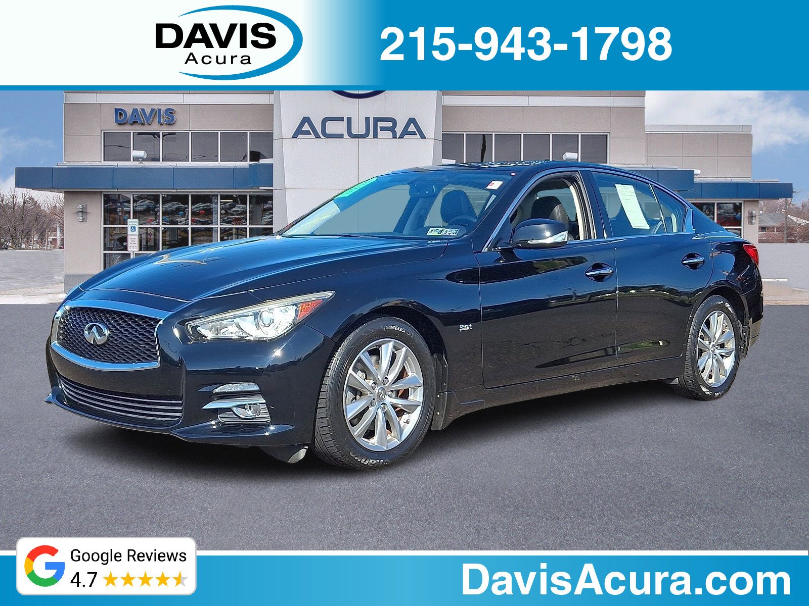 Used 2016 INFINITI Q50 3.0t Premium w/ 3.0T Premium Plus Package