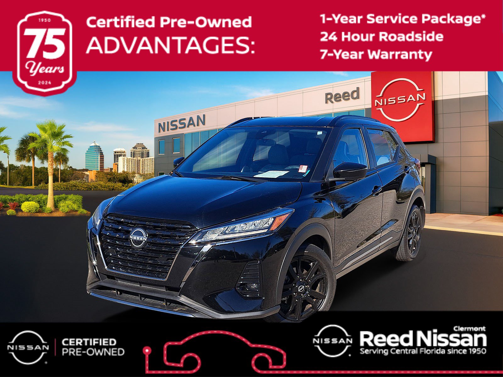Certified 2024 Nissan Kicks SR w/ SR Premium Package FWD image 1