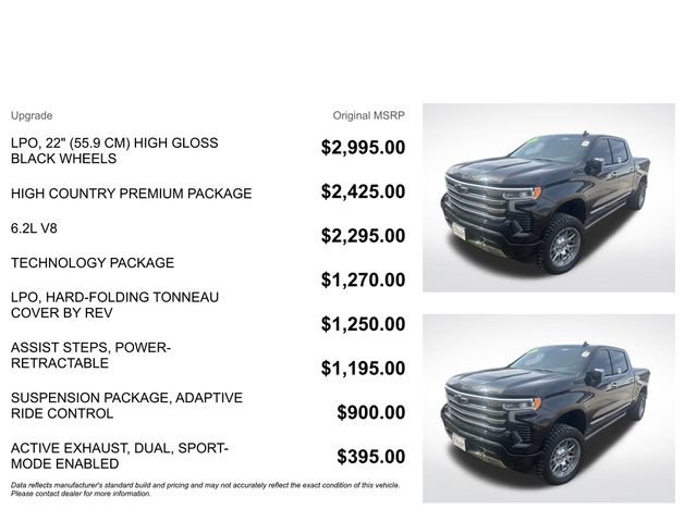 Used 2024 Chevrolet Silverado 1500 High Country w/ High Country Premium Package image 3