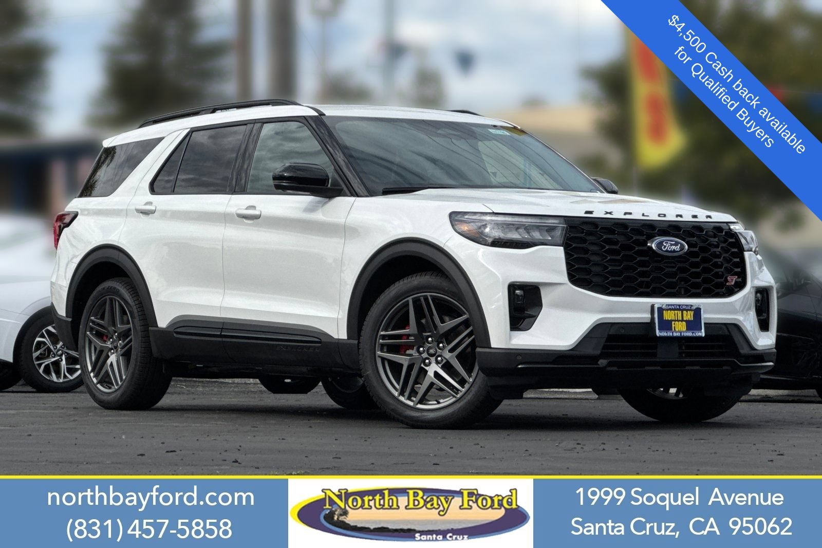 New 2026 Ford Explorer ST w/ Sun And Sound Package AWD/4WD image 1