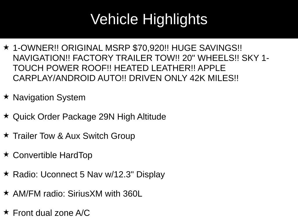 Used 2024 Jeep Wrangler High Altitude AWD/4WD image 33