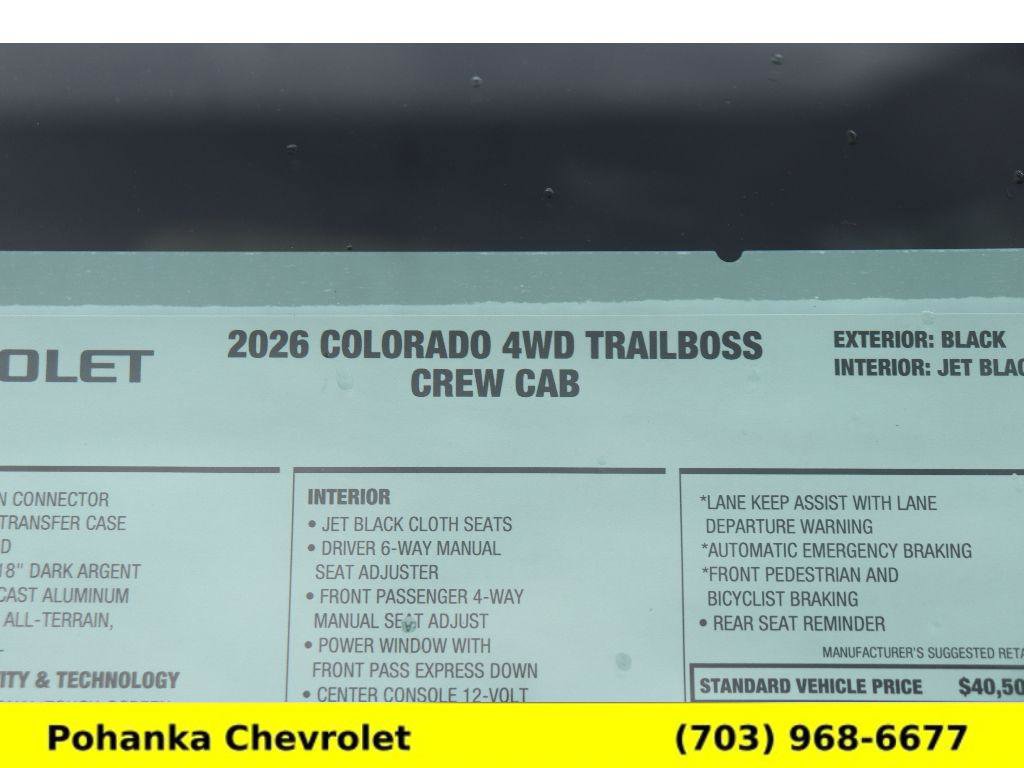 New 2026 Chevrolet Colorado Trail Boss image 26