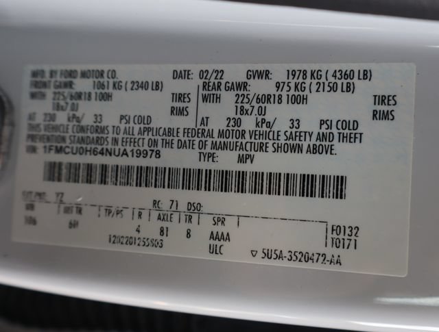 Used 2022 Ford Escape SEL FWD image 49
