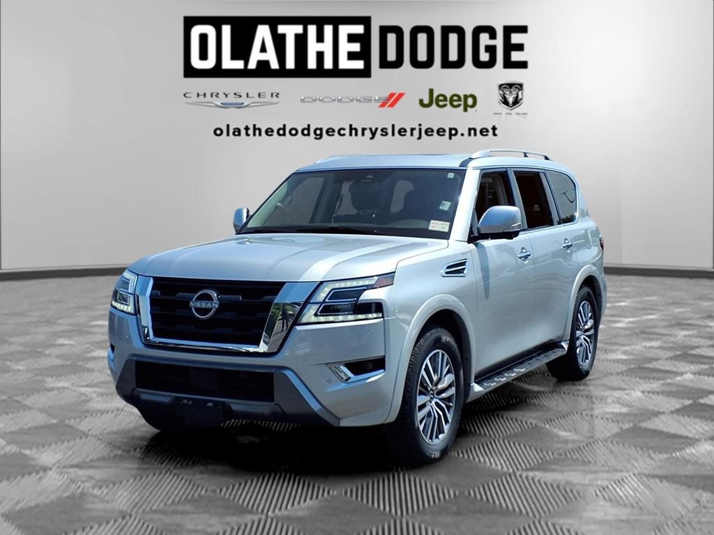 Used 2024 Nissan Armada SL w/ Captain's Chairs Package AWD/4WD image 1