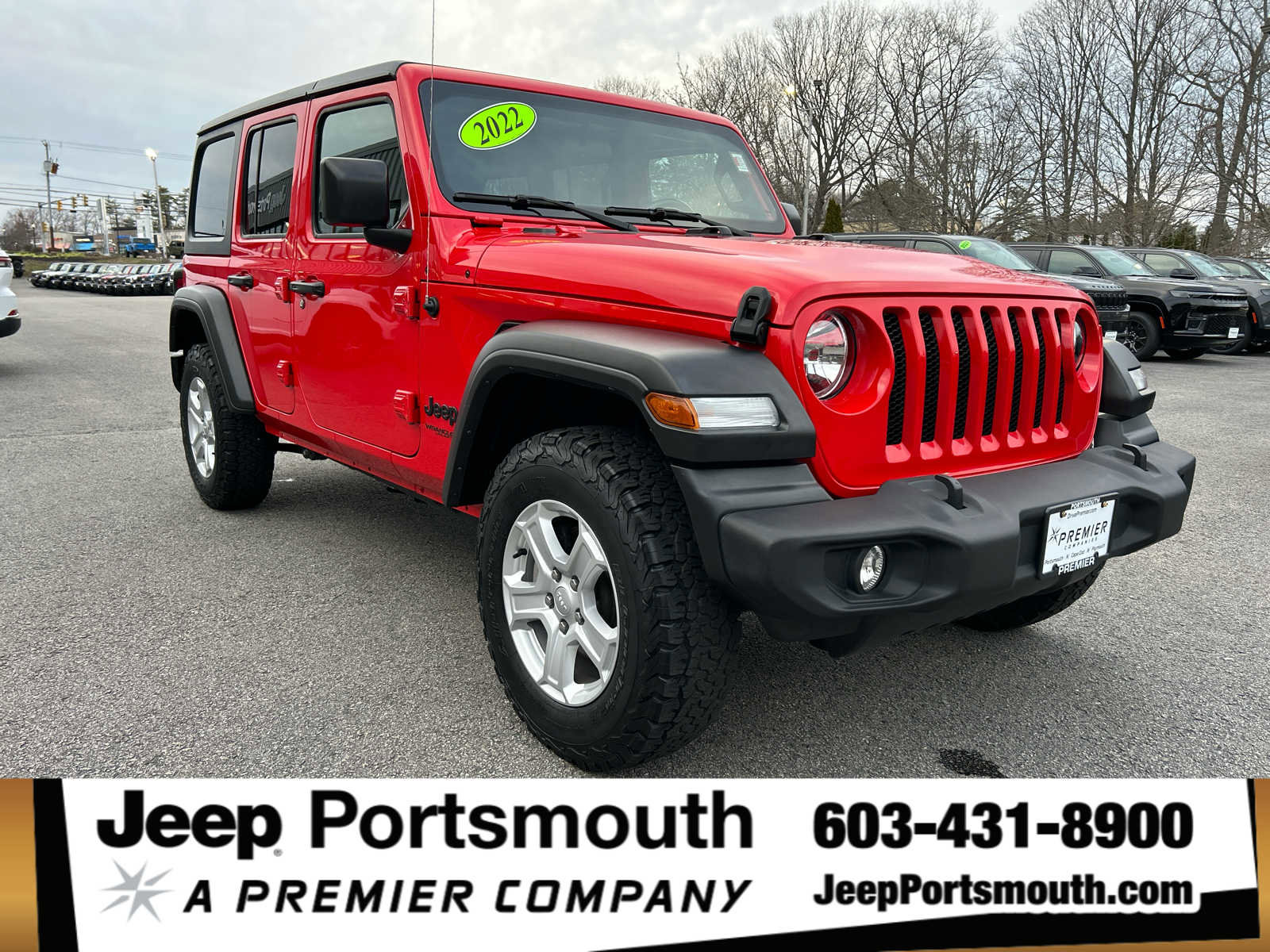 Used 2022 Jeep Wrangler Unlimited Sport AWD/4WD image 1
