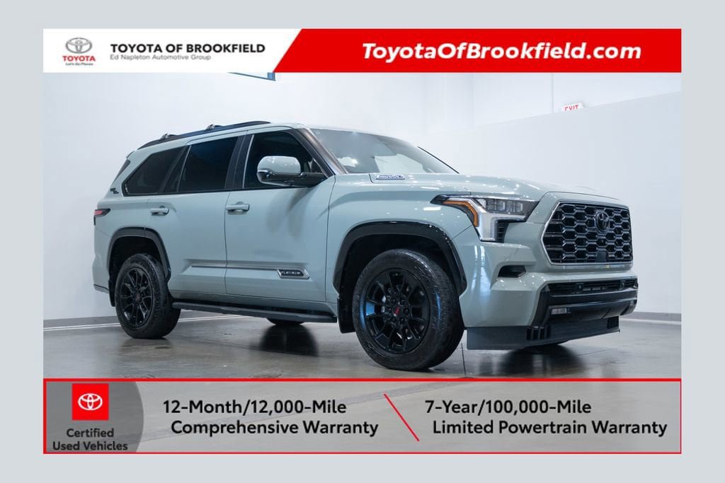 Certified 2025 Toyota Sequoia Platinum w/ TRD Off-Road Package