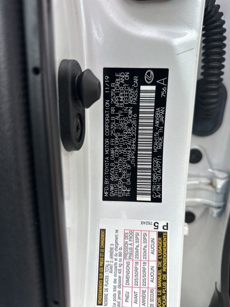 Used 2020 Lexus UX 250h w/ Premium Package image 37