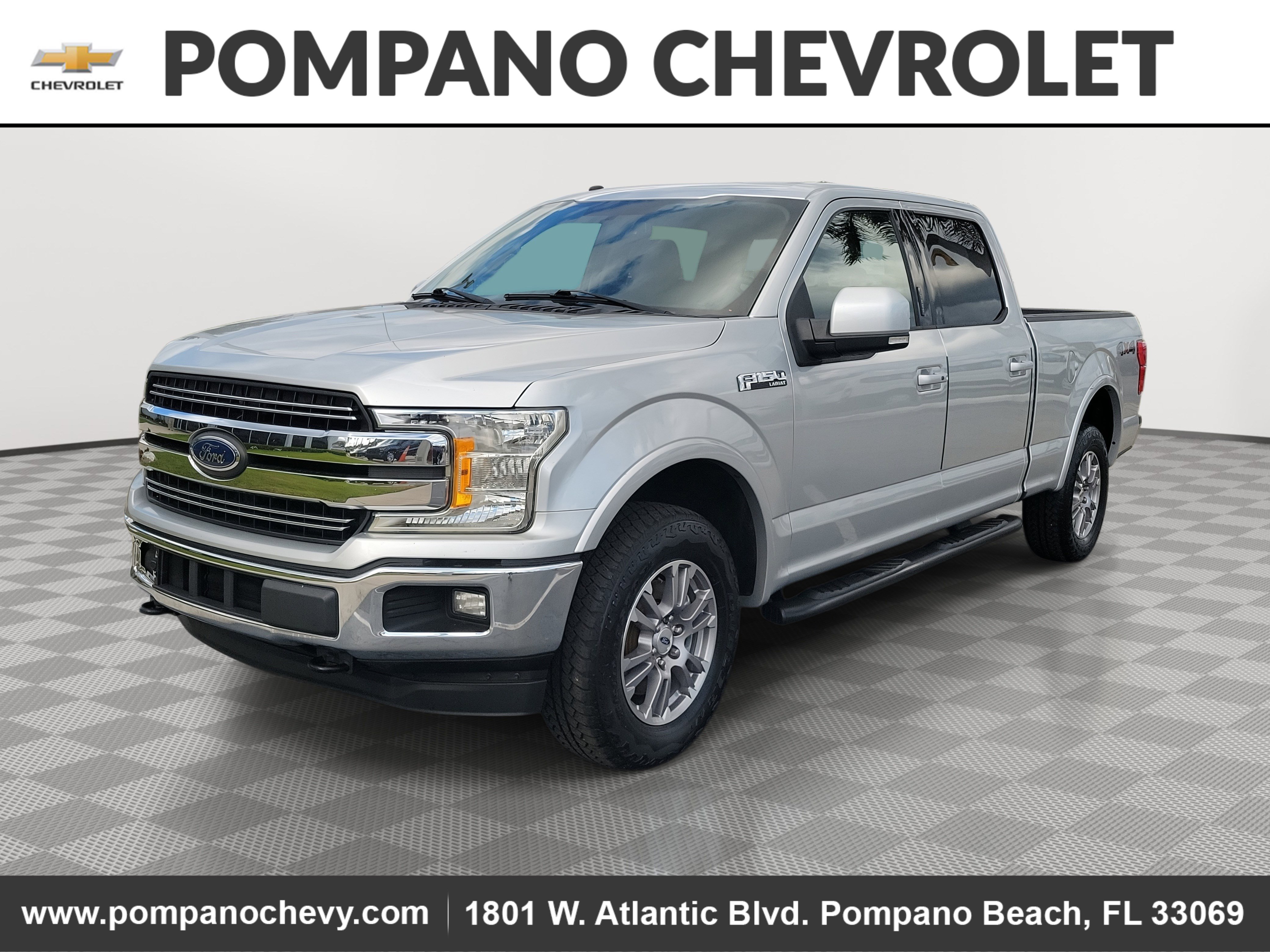 Used 2018 Ford F150 Lariat w/ Equipment Group 501A Mid image 3