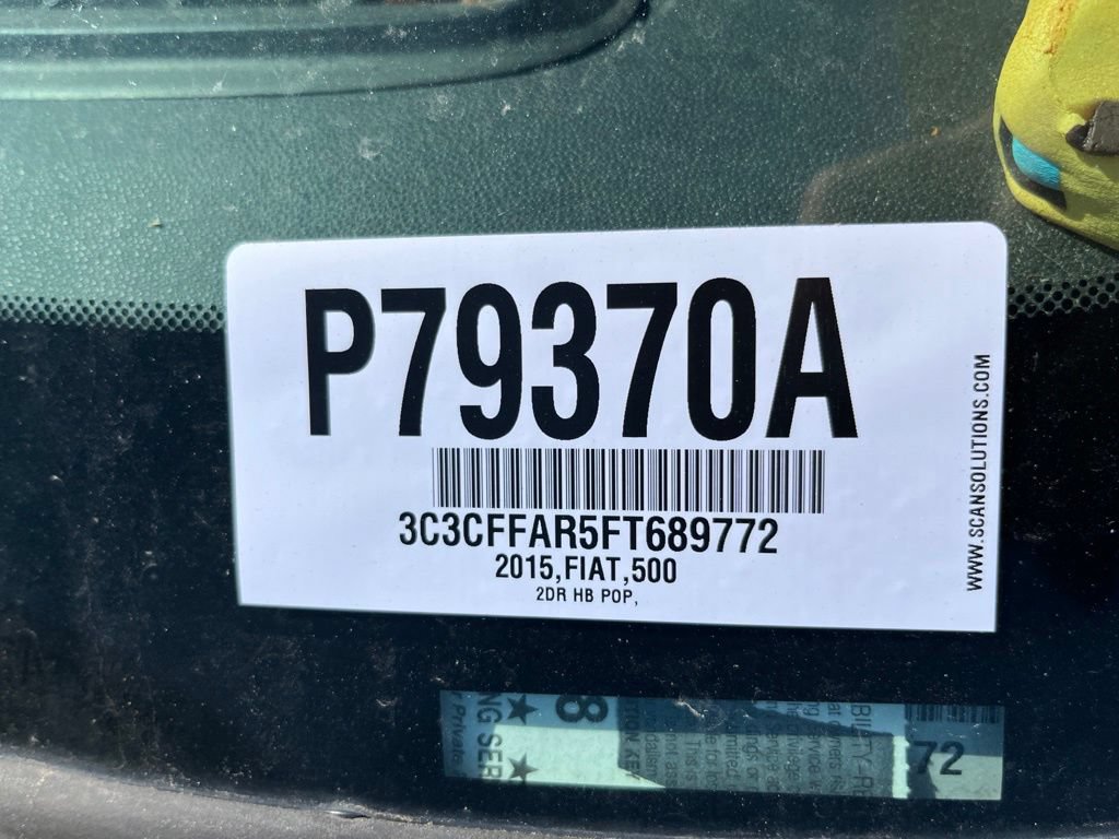 Used 2015 FIAT 500 Pop FWD image 10