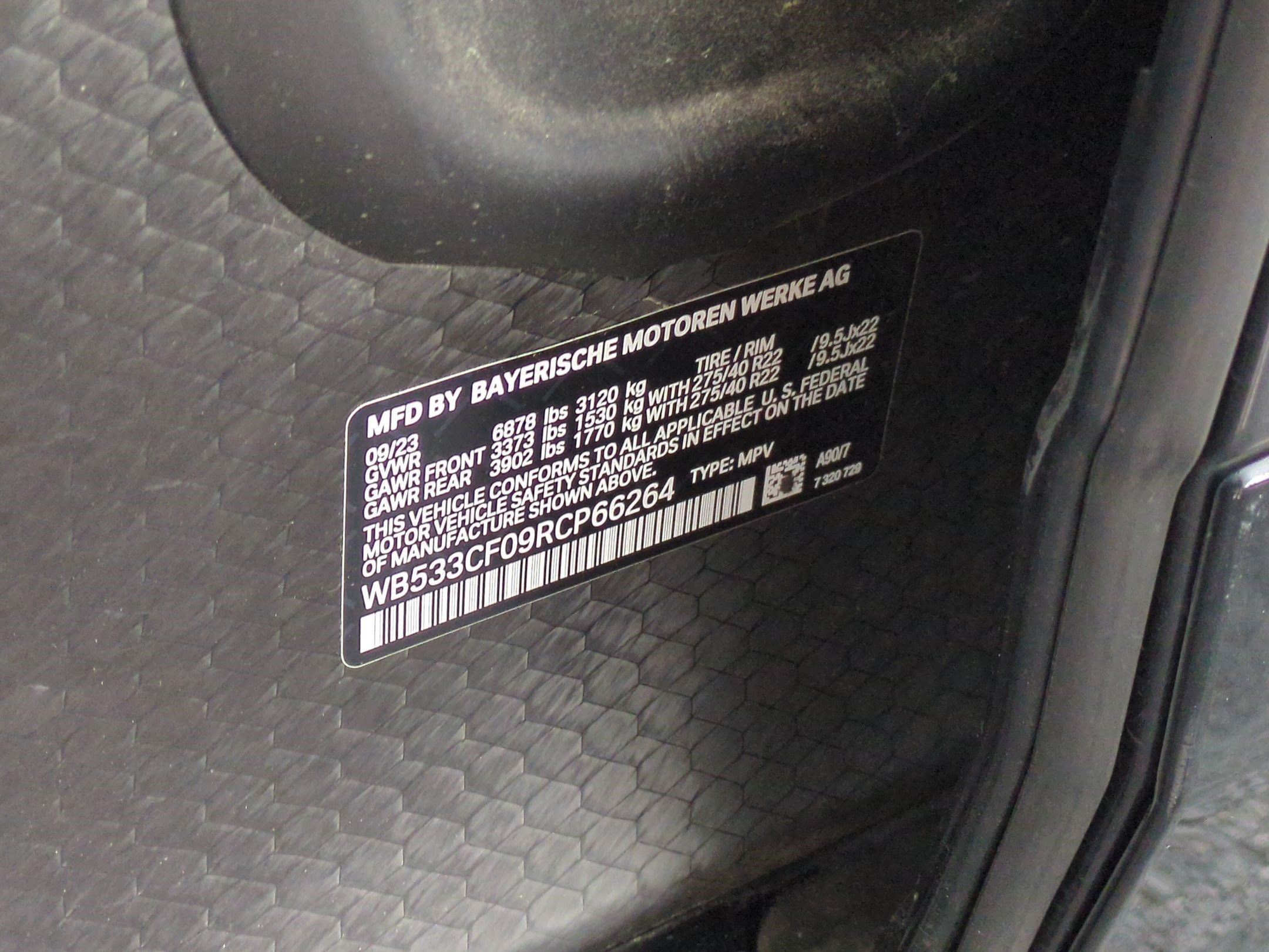 Certified 2024 BMW iX M60 AWD/4WD image 33