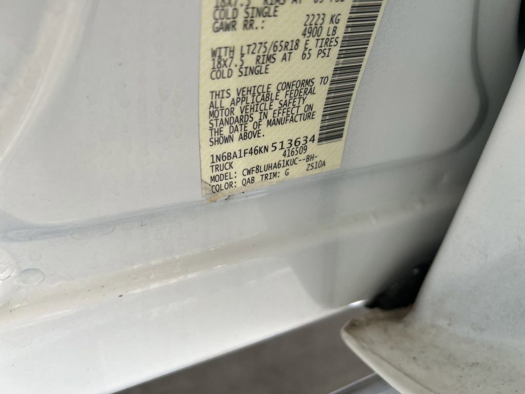 Used 2019 Nissan Titan PRO-4X w/ Pro-4x Convenience Package image 46