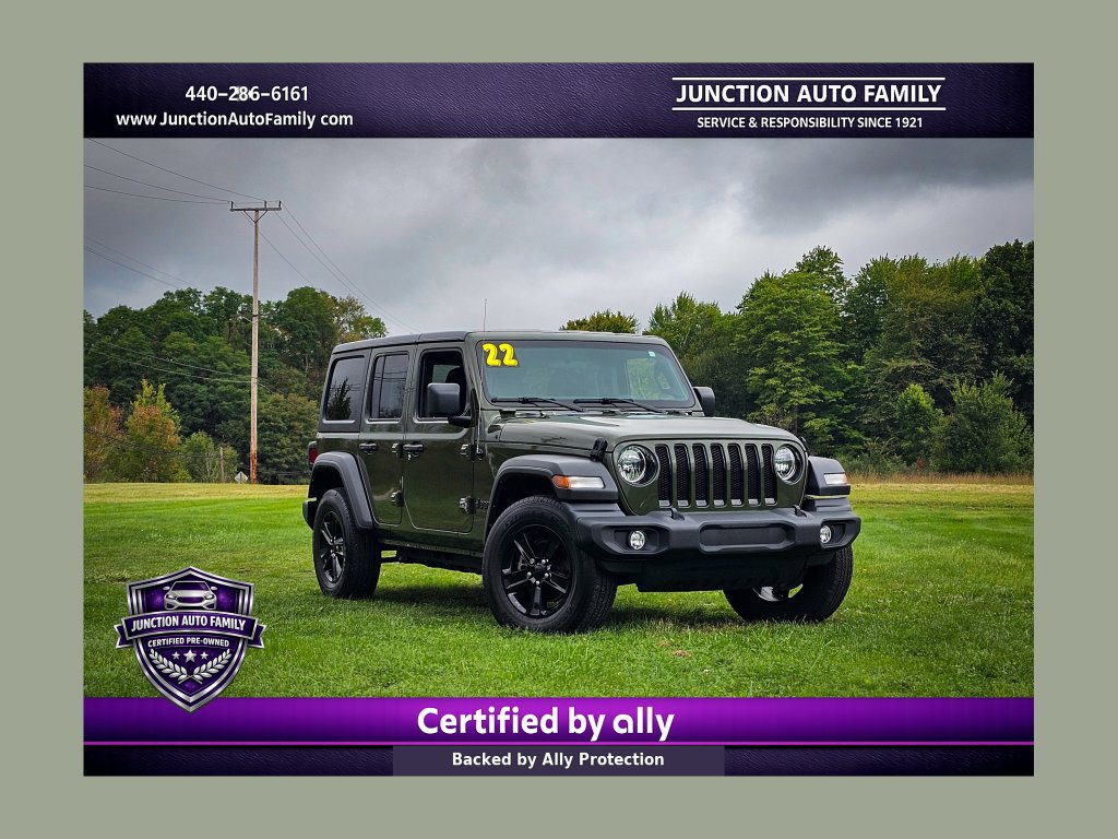 Used 2022 Jeep Wrangler Unlimited Sport