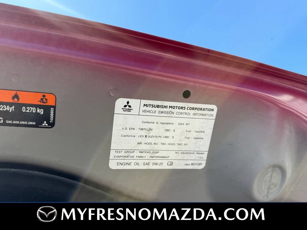 Used 2024 Mitsubishi Mirage ES FWD image 34