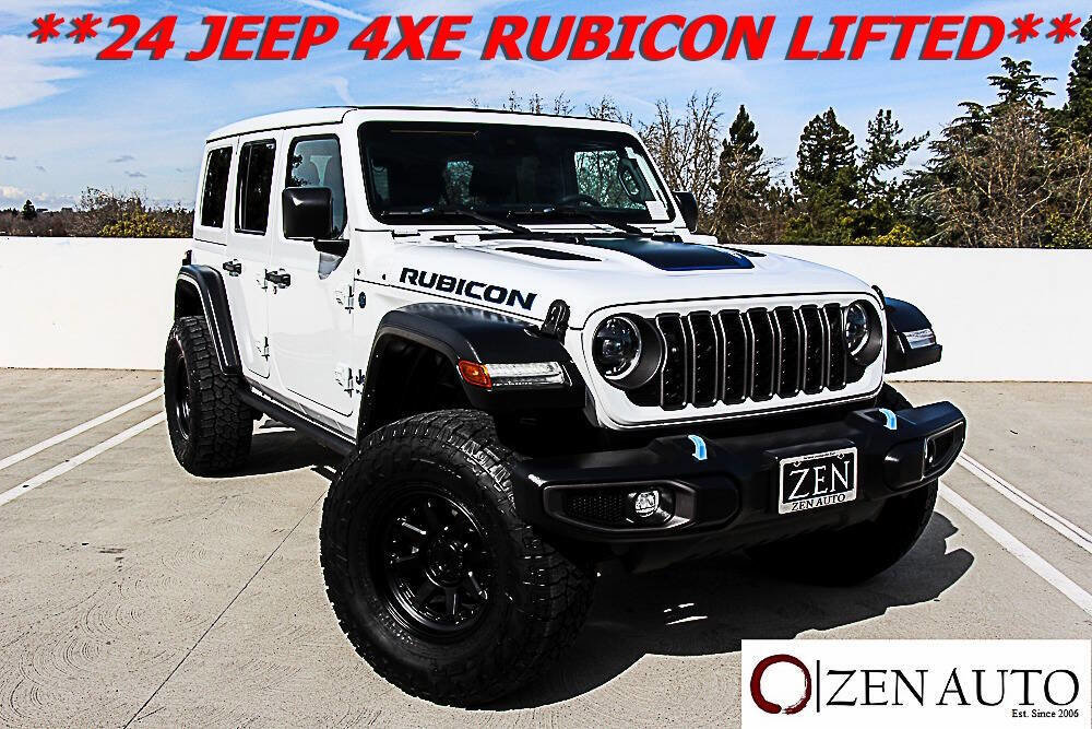 Used 2024 Jeep Wrangler Unlimited Rubicon 4xe w/ Convenience Group image 1