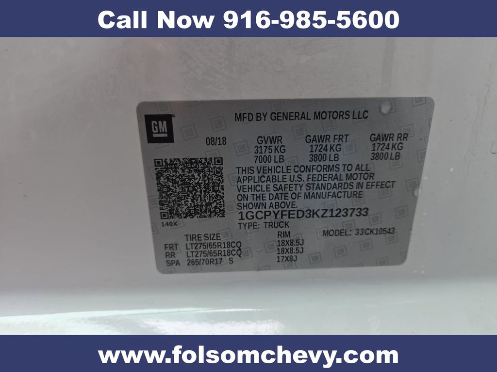 Used 2019 Chevrolet Silverado 1500 LT Trail Boss image 37