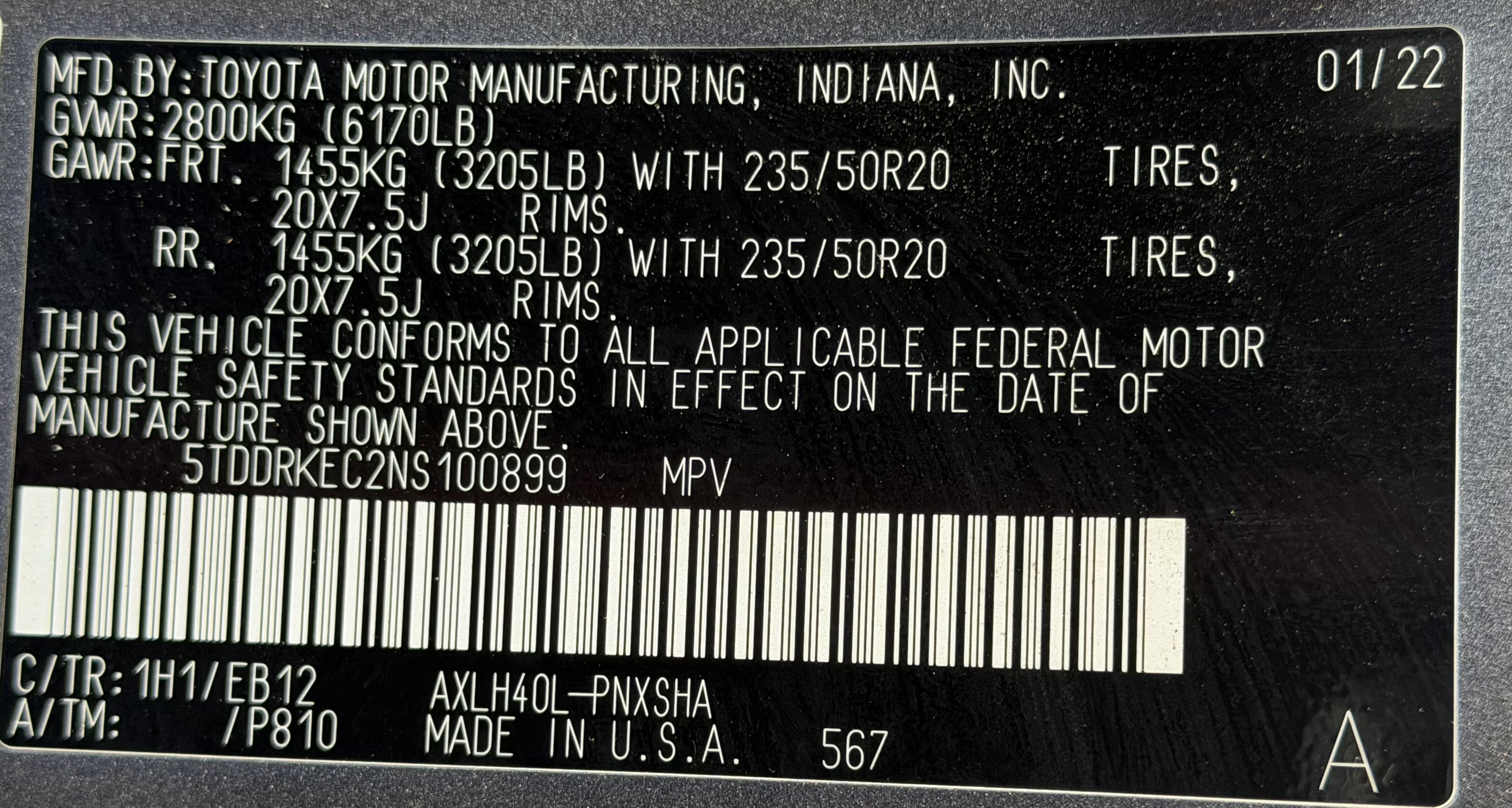 Used 2022 Toyota Sienna XSE w/ XSE Plus Package FWD image 36