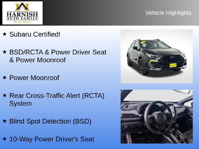 Certified 2025 Subaru Crosstrek 2.5i Sport AWD/4WD image 8