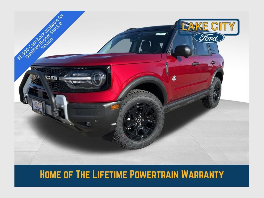 New 2025 Ford Bronco Sport Outer Banks w/ Sasquatch Outer Banks Package