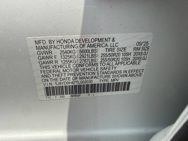 Used 2026 Acura MDX w/ Technology Package FWD image 37