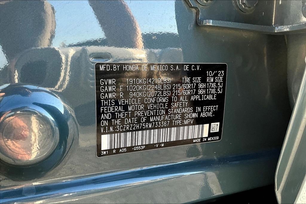 Certified 2024 Honda HR-V EX-L image 18