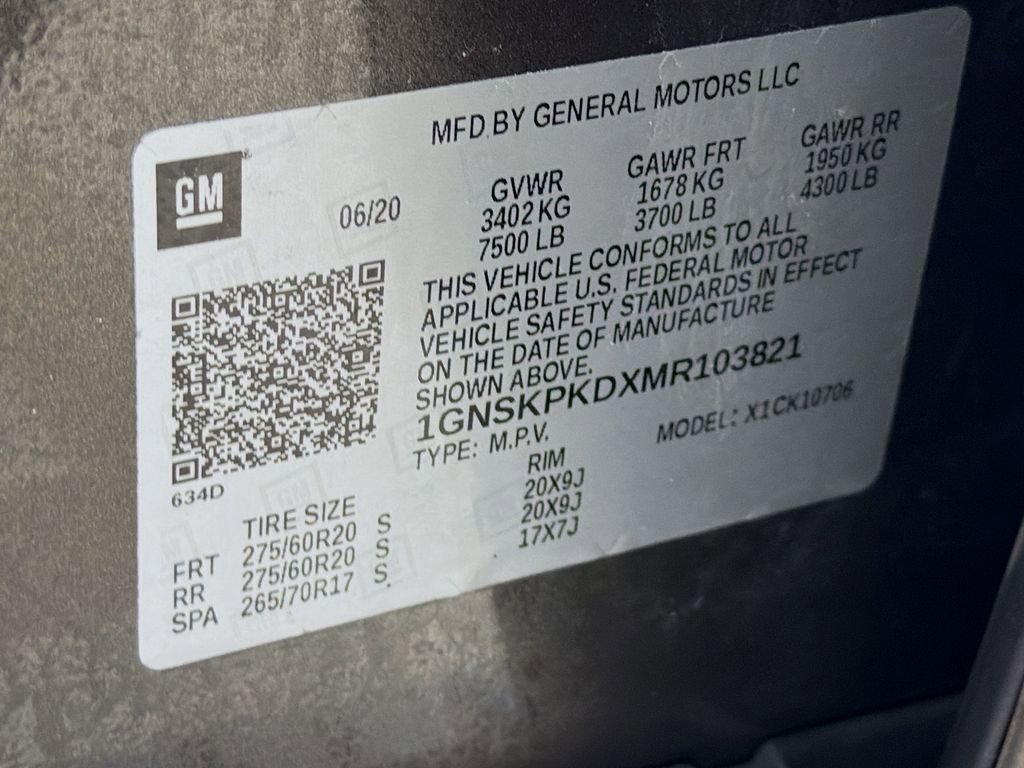 Used 2021 Chevrolet Tahoe Z71 w/ Z71 Signature Package AWD/4WD image 31
