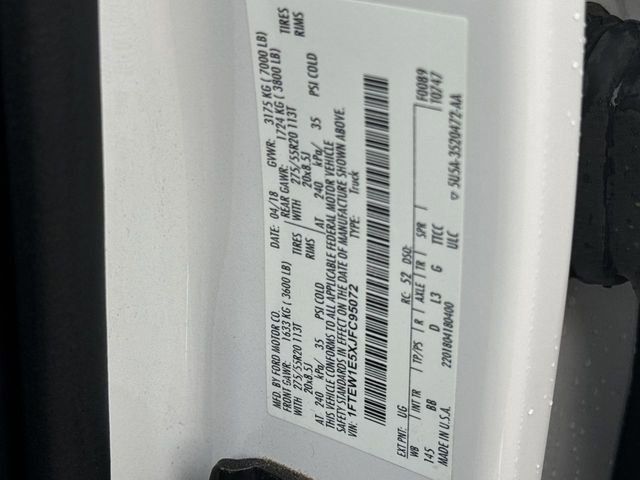 Used 2018 Ford F150 Platinum w/ Equipment Group 701A Luxury image 31