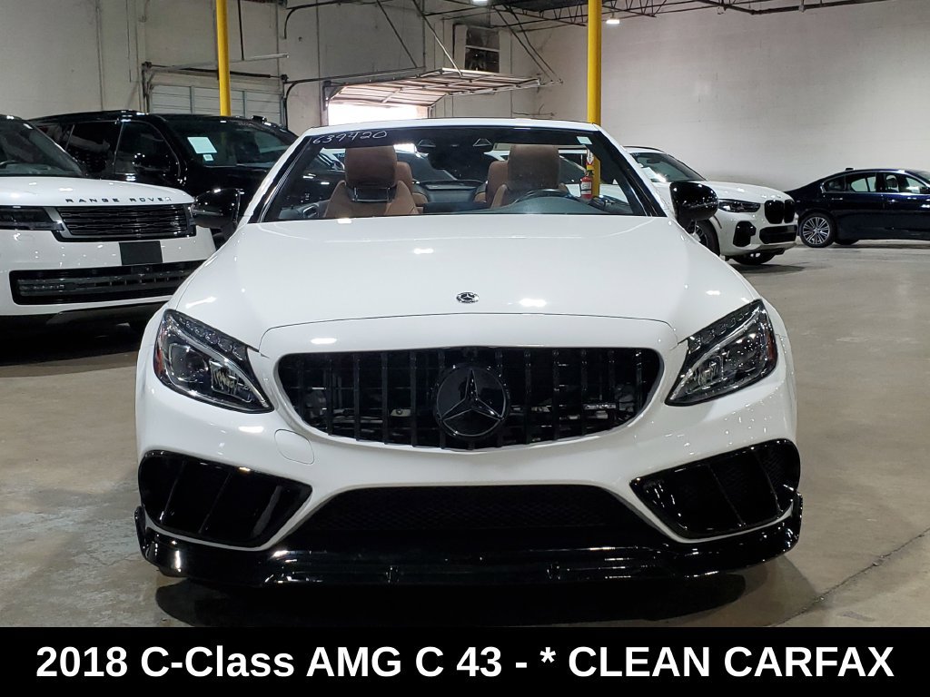 Used 2018 Mercedes-Benz C 43 AMG 4MATIC Cabriolet image 2