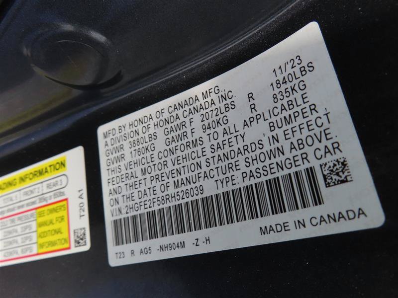 Used 2024 Honda Civic Sport image 31