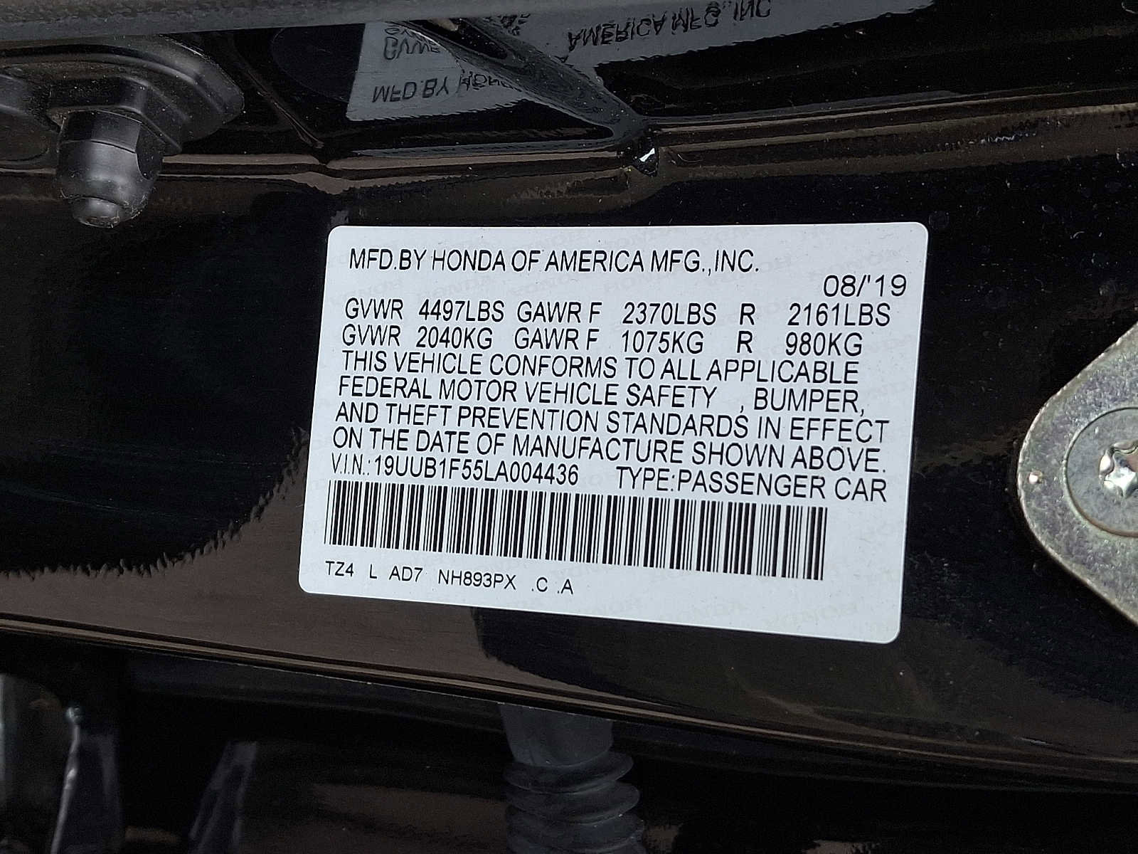 Used 2020 Acura TLX w/ Technology Package image 27