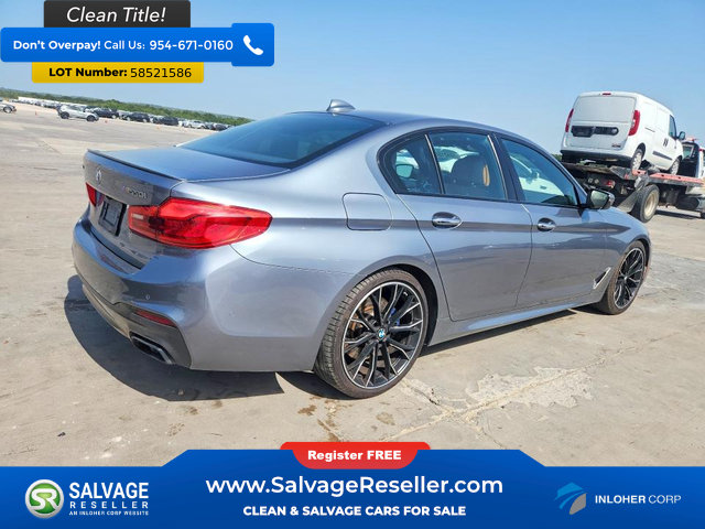 Used 2018 BMW M550i xDrive AWD/4WD image 4