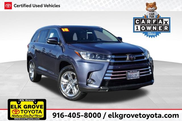 Certified 2018 Toyota Highlander Limited