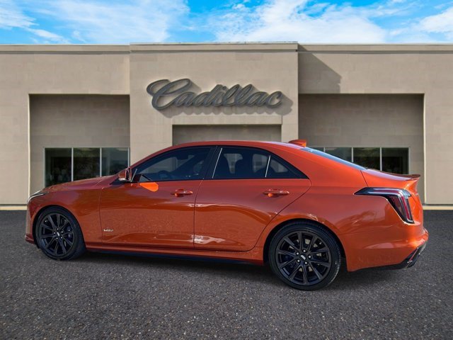 Certified 2023 Cadillac CT4 V w/ Navigation Package RWD image 9