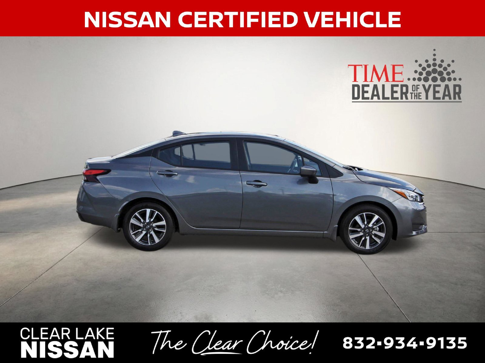 Certified 2025 Nissan Versa SV w/ Trunk Package FWD image 9