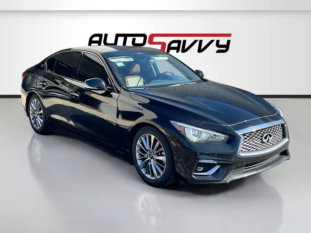 Used 2024 INFINITI Q50 Luxe w/ Cargo Package image 1