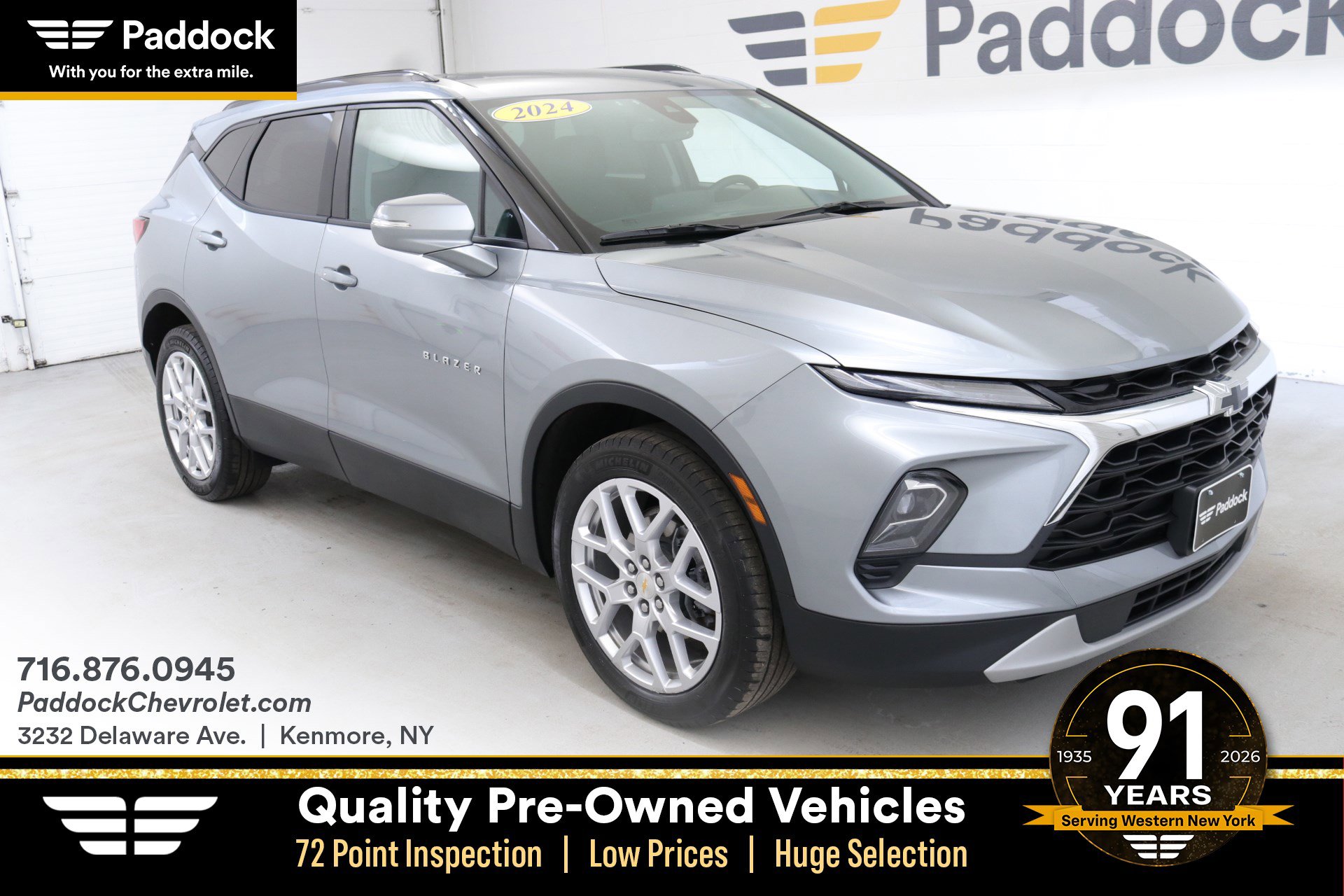 Used 2024 Chevrolet Blazer LT w/ LPO, Floor Liner Package image 1